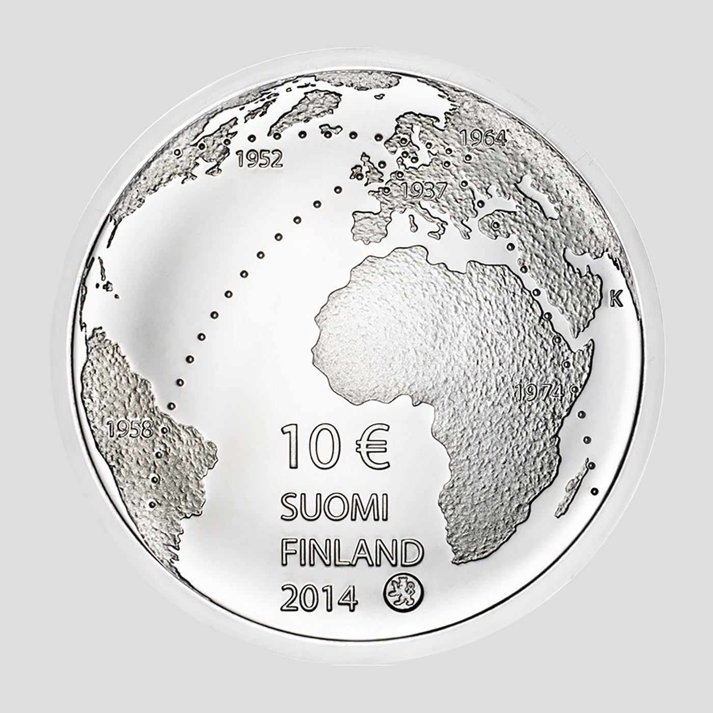 Ilmari Tapiovaara commemorative coins